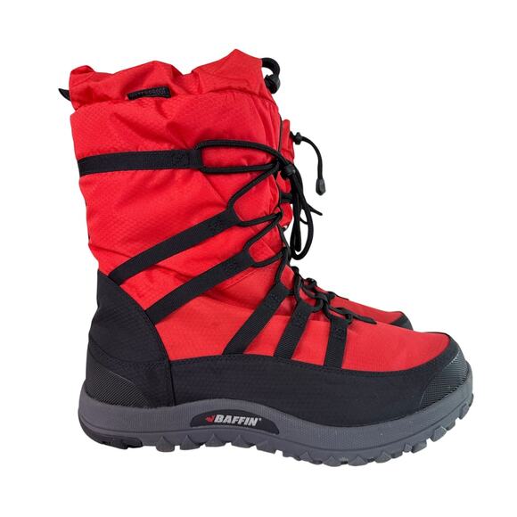 Baffin Winter Boot Escalate 8" Shaft Men's 12 D Waterproof Insulated Guide Red - Picture 1 of 11
